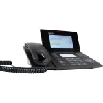 AGFEO ST 56 SENSORfon sisteminis telefono aparatas, juodos spalvos