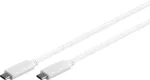 USB-C laidas MicroConnect USB3.1CC3W 3 m &mdash; USB Type-C į USB Type-C, USB 3.1, baltas