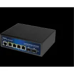 Pramoninis PoE jungiklis ALLNET ALL-SGI8106PMJ-BT &ndash; 6 prievadų (4 PoE+), tvirtas metalinis korpusas