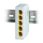 Nevaldytas komutatorius ALLNET 222870 L2 Gigabit Ethernet 5 prievadų PoE