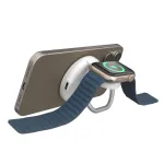 Targus HJ3310WHGL belaidis įkroviklis ausinėms, i&scaron;maniesiems telefonams, i&scaron;maniesiems laikrodžiams, baltas, USB, belaidis, greitasis įkrovimas, 1 m laidas