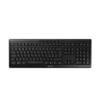 CHERRY Stream Wireless belaidė klaviatūra Universal RF Wireless + USB QWERTZ &Scaron;veicari&scaron;ka juoda