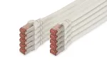 DIGITUS Patch kabelis - CAT6 - S/FTP - Snagless - Cu - 2m - baltas - 10 vnt.