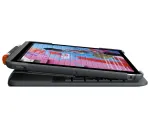 LOGITECH Slim Folio, iPad 7 kartai, Graphite, Qwertz Deutsch