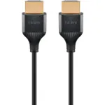 HDMI kabelis WENTRONIC Slim 75295 &mdash; 4K 60Hz, plonas dizainas
