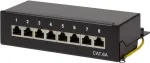 LogiLink NP0018B - 10 Gigabit Ethernet - 10000 Mbit/s - Cat.6A STP - juodas - plienas - ISO/IEC 11801 - TIA/EIA 568C.2 (NP0018B)