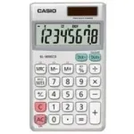 Pagrindinis skaičiuotuvas Casio SL-305ECO Ki&scaron;eninis sidabrinis baltas