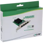 Vidinė Ethernet tinklo plok&scaron;tė InLine 51127B 1000 Mbit/s PCI Express