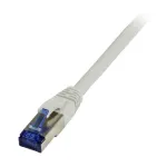 Synergy 21 Patch laidas RJ45 - CAT6A 500MHz - 7,5 m - Pilka - S-STP (S/FTP) - TPE (Superflex) - AWG26