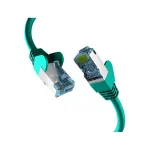 EFB-Elektronik RJ45 jungiamasis kabelis Cat.7 žalias 5m S/FTP PIMF tinklo kabelis LAN DSL