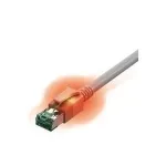 EasyLan S/FTP kabelis Cat.6a 1m pilkas