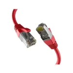 EFB-Elektronik CAT8.1 raudonas 0,50m RJ45 jungiamasis kabelis S/FTP PIMF LSZH 2000MHz 40Gb tinklo kabelis