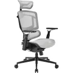 Biuro kėdė Sharkoon OfficePal C50M &ndash; pamink&scaron;tinta sėdynė, tinklinis atlo&scaron;as, juoda