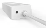 Hama 00176628 i&scaron;manusis Wi-Fi lizdų blokas, 4 KS lizdai su atskiru jungikliu, 4x USB, apsauga nuo perkrovos