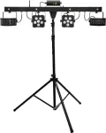 LED lazerinių juostų rinkinys EUROLITE KLS PRO FX su M-4 garsiakalbių stovais