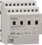 GIRA 100400 komutacinis vykdiklis 4 kanalų 16A KNX/EIB REG