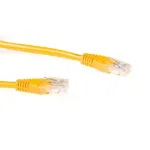 ACT Yellow 20 m U/UTP CAT6A jungiamasis laidas su RJ45 ki&scaron;tukais