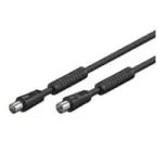Wentronic 50743 Juodas koaksialinis kabelis