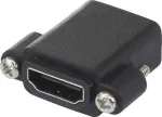 SP-9082612 HDMI adapteris [1x HDMI lizdas - 1x HDMI lizdas] juodas (SP-9082612)