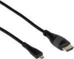 Joy-it HDMI laidas Raspberry Pi [1x HDMI ki&scaron;tukas 1x Micro HDMI ki&scaron;tukas] 1 m Juoda