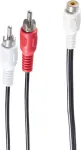 Garso kabelis RCA 2 x RCA ShiverPeaks BS40052