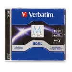 Verbatim M-Disc BD-R XL 100 GB 4x, dėklas (98912)