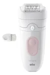 Braun Silk-epil 5-000 epiliatorius su 28 pincetais, rožinis