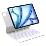Inateck KB09119 dėklas su Bluetooth klaviatūra iPad Air 11" / iPad Pro 11", QWERTZ, baltas