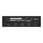 Card Reader LogiLink UA0341 SATA vidinis juodas