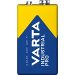 VARTA 6LR61/6LP3146/9V Block (4022) Industrial Pro baterija, 20 vnt. pakuotė, kartoninė dėžutė su folijos padėklu