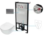 DEANTE 6-in-1 paslėptas tualeto komplektas