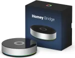 &bdquo;Athom Homey Bridge&ldquo; i&scaron;maniojo namo valdiklis &ndash; &bdquo;Zigbee&ldquo;, &bdquo;Z-Wave&ldquo;, &bdquo;Bluetooth&ldquo;, &bdquo;Wi-Fi&ldquo; &ndash; juodas/sidabrinis
