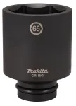 Makita smūginė galvutė 1 colio pavara 65 mm 6 briaunų Cr-Mo juodas fosfatinis dangalas E-24810
