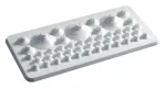 Hager FZ426 Korpuso durys - Baltos (RAL 9010) - 6 eilių / 72 moduliai - Plienas - IP30 - IK07 - Atverčiami vyriai - Raktinis užraktas