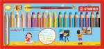 STABILO Woody 3 in 1 Multi-Talent Pencil - Soft - Assorted Colors - 18 Pieces