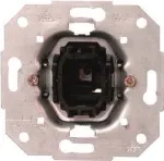 HEINRICH KOPP perjungimo jungiklis 10A 250V AC, įleidžiamas, varžtiniai gnybtai, IP20, termoplastikas, baltas, HK05/HK07 aliuminio serijai 503600006