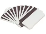 ARTDEV Blank PVC Card - 30mil 0,76mm su neprogramuota Hi-Co magnetine juostele - balta