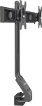 Rockstable RS-MM005 Advanced Dual Monitor Mount &ndash; tvirtinimas spaustuku / per angą &ndash; 16 kg &ndash; 33 cm (13 inch) &ndash; 68,6 cm (27 inch) &ndash; 100 x 100 mm &ndash; juoda