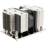 SilverStone SST-XE02-AM5B Žemo Profilio CPU Au&scaron;intuvas, Aliuminis/Juodas, 60mm, AMD AM5