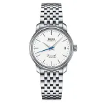 MIDO Baroncelli III Automatinis Moteri&scaron;kas Laikrodis 33mm Nerūdijančio Plieno Sidabrinis Opalinis Ciferblatas M027207110100