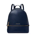 Michael Kors Grab Backpack Navy Saffiano Leather Women's 30x26x13 cm