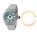 Glam Rock moteri&scaron;kas laikrodis GR32050 44 mm &scaron;veicari&scaron;kas kvarcinis chronografas su baltu silikoniniu dirželiu
