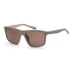 ARMANI EXCHANGE AX4149SU83617 Vyri&scaron;ki stačiakampiai akiniai nuo saulės, Havana rudo acetato rėmelis, rudi polikarbonatiniai lę&scaron;iai 56/18/145 mm