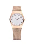BERING Women's Watch 11927-366-1 27mm Rose Gold Stainless Steel Milanese Mesh