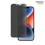 Apsauginis stiklas su privatumo filtru PanzerGlass Apple iPhone 14 / 13 / 13 Pro, atsparus įbrėžimams ir smūgiams