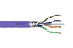 DIGITUS montavimo kabelis - CAT6 - F/UTP - AWG 23/1 - 100m - Violetinė