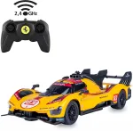 Jamara Ferrari 499P-N83 1:24 RC Sports Car Yellow 2,4 GHz Electric Motor