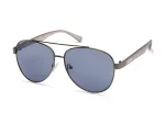 KENNETH COLE KC1394-5908V Vyri&scaron;ki Akiniai Nuo Saulės &ndash; Juodas Rėmelis, Pilki Lę&scaron;iai, 59 mm