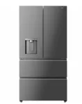 DREAME DRF560WMXEEUP French Door &scaron;aldytuvas-&scaron;aldiklis, 561 L, Platinum Inox, Wi-Fi, No Frost