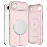 Tech-Protect silikoninis MagSafe dėklas, skirtas Apple iPhone 17 Air, Pink Pearl